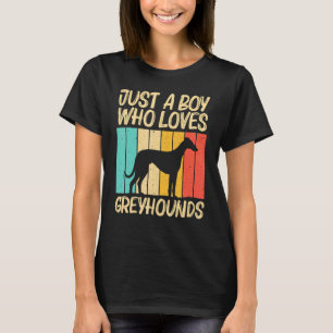 Greyhound für Jungen Kinder Italienische Windhund T-Shirt