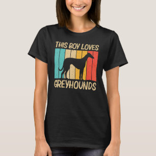 Greyhound für Jungen Kinder Italienische Windhund T-Shirt