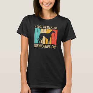 Greyhound für Männer Frauen Italienische Windhundr T-Shirt