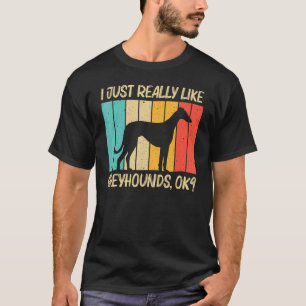 Greyhound für Männer Frauen Italienische Windhundr T-Shirt