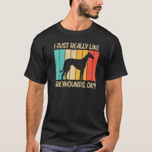 Greyhound für Männer Frauen Italienische Windhundr T-Shirt