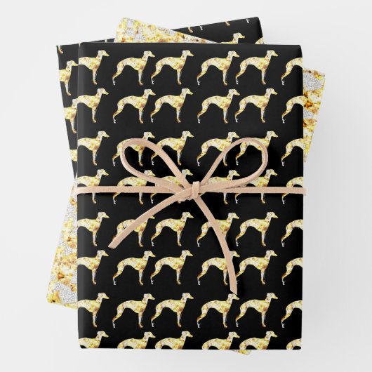 Greyhound Geschenkpapier Set (Beispiel)