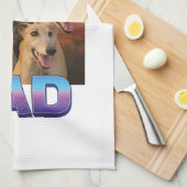Greyhound Geschirrtuch (Viertel Falte)