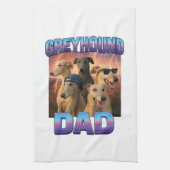 Greyhound Geschirrtuch (Vertikal)