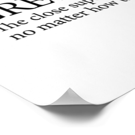 Greyhound Glossary Greypervising Poster (Ecke)