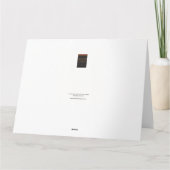 GREYHOUND GLÜCKLICH BIRTHTAG KARTE (Rückseite)