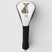 Greyhound Golf Headcover (Vorderseite)