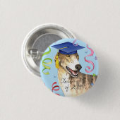 Greyhound Graduate Button (Vorne & Hinten)