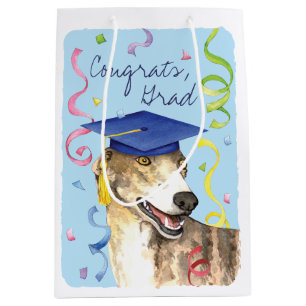 Greyhound Graduate Mittlere Geschenktüte