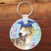Greyhound Graduate Schlüsselanhänger (Vorderseite)