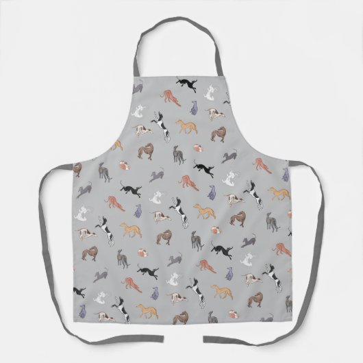 Greyhound Gray Schürze (Vorderseite)