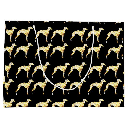 Greyhound Große Geschenktüte (Rückseite)