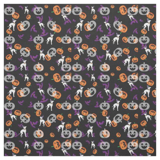 Greyhound Halloween Iggy Joann Fabric Stoff (Muster)