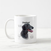 Greyhound History Design Kaffeetasse (Links)