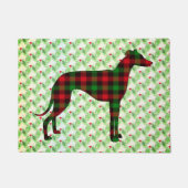 Greyhound Holiday Fußmatte (Vorderseite)