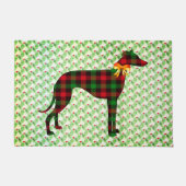 Greyhound Holiday Fußmatte (Vorderseite)