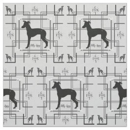 Greyhound Hund Rescue Joann Fabric Iggy Stoff