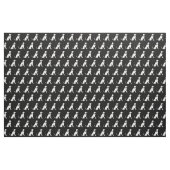 Greyhound Hund Silhouette Haustier Stoff (Fat Quarter (45,7 x 55,9 cm))