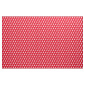 Greyhound Hund Silhouette Rotes Tier Stoff (Yard (91,4 cm))