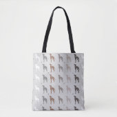 Greyhound Hund Tasche Lebensmittelgeschäft Bag Igg (Vorderseite)
