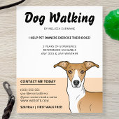 Greyhound - Hund Walker Flyer