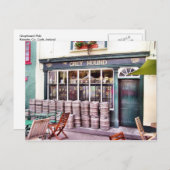 Greyhound Irish Pub Postcard Postkarte (Vorne/Hinten)