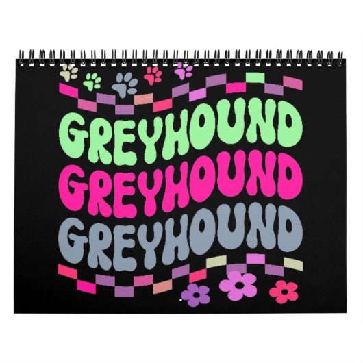 Greyhound Kalender (Titelbild)
