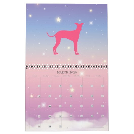 Greyhound-Kalender Kalender (Mär 2026)
