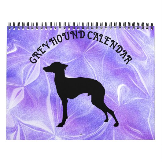 Greyhound-Kalender Kalender (Titelbild)