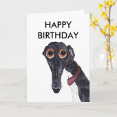 GREYHOUND KARTE (Gelbe Blume)