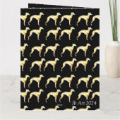 Greyhound Karte (Rückseite)