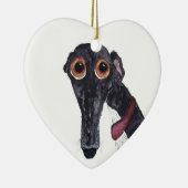 GREYHOUND KERAMIKORNAMENT (Rechts)