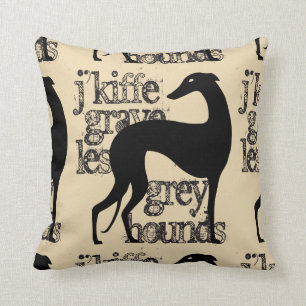 Greyhound Kiffé Kissen
