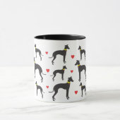 Greyhound-Liebe Tasse (Zentrum)