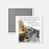 Greyhound Liebhaber Kunst Geschenke Magnet (Vorderseite/Rückseite)