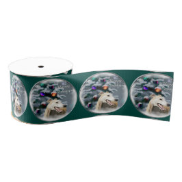 Greyhound Liebhaber Weihnachten Ripsband