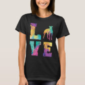 Greyhound Love T-Shirt (Vorderseite)