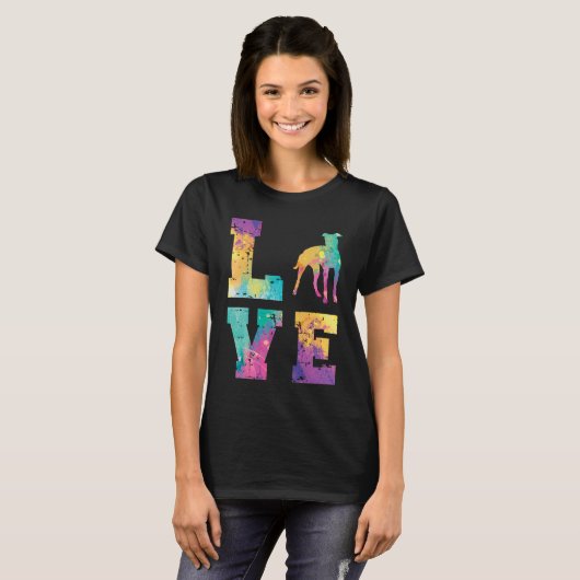 Greyhound Love T-Shirt (Vorne ganz)