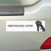 GREYHOUND LOVER AUTOAUFKLEBER (Auf Auto)
