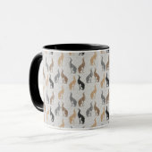 Greyhound Lover Coffee Tasse (Vorderseite Links)