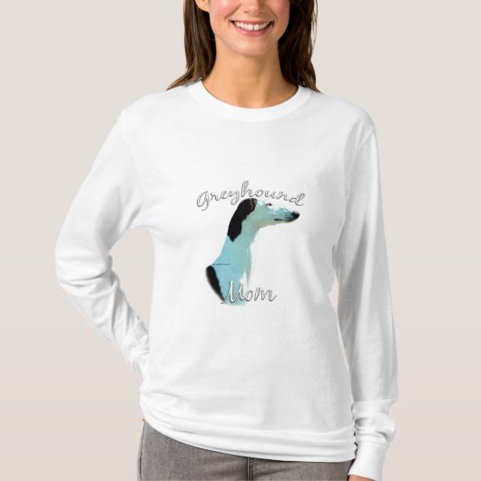 Greyhound-Mama 2 T-Shirt (Vorderseite)