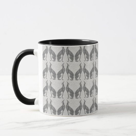 Greyhound Mama Kaffee Tasse (Links)