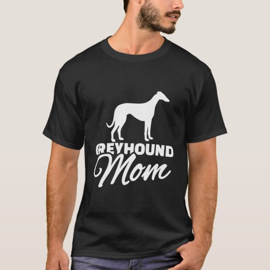 Greyhound-Mama T-Shirt (Vorderseite)