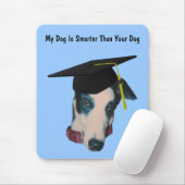 Greyhound mein Hund schlauer als dein Funny Mousep Mousepad (Mit Mouse)