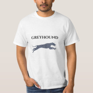 GREYHOUND MENSCHT T - SHIRT. T-Shirt