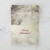 Greyhound Merry Christmas Greeting Card Karte (Innenseite)