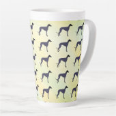 Greyhound Milchtasse (Rechte Ecke)