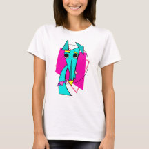 Greyhound Minimalistischer Pop Art Pup