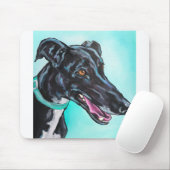 Greyhound Mousepad (Mit Mouse)