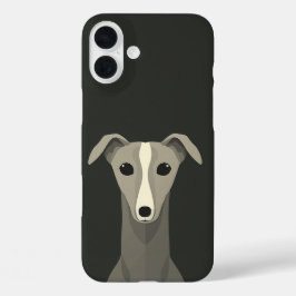Greyhound Niedlich Whippet Dog iPhone 16 Plus Hülle